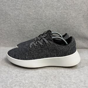 Allbirds Wool Runners 2 Womens Shoes Size 9 Charcoal Grey & White Wool Sneaker